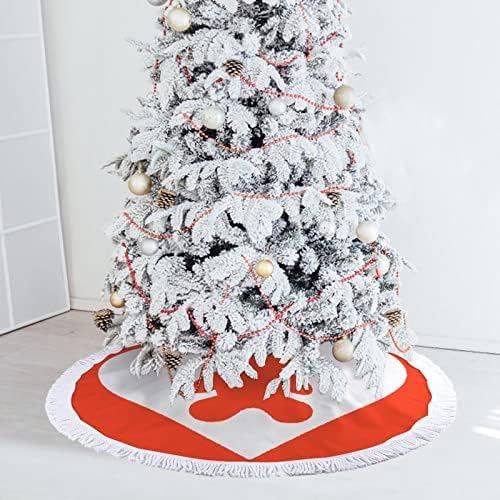 דגל DDLG גאווה חצאית עץ חג המולד חצאית עץ עץ עגול עגול עגול עגול עם קצה משולב לקישוטי חצר חיצוניים מקורה