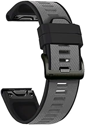 Murve 26 22 ממ מהיר רצועות שעון רצועות עבור Garmin Fenix ​​7 7x Easyfit Silicone Wirstband