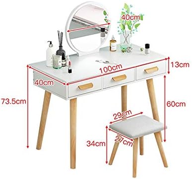 שולחן איפור מיאחי חדר שינה מיני קטן שולחן קוסמטיקה קבלת ארון ארון קוסמטי פשוט שולחן קוסמטי