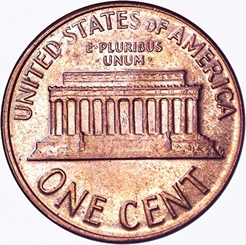 1968 D Lincoln Memorial Cent 1C על לא מחולק