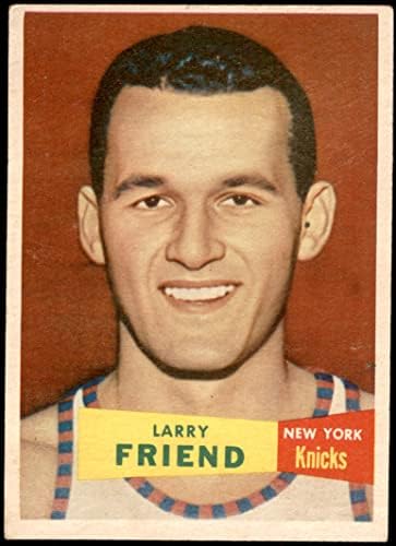 1957 Topps 47 לארי חבר ניו יורק ניקס VG/Ex Knicks UC Berkeley