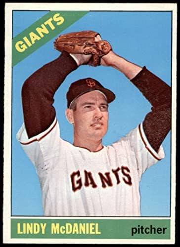 1966 Topps 496 לינדי מקדניאל סן פרנסיסקו ענקים VG/Ex Giants