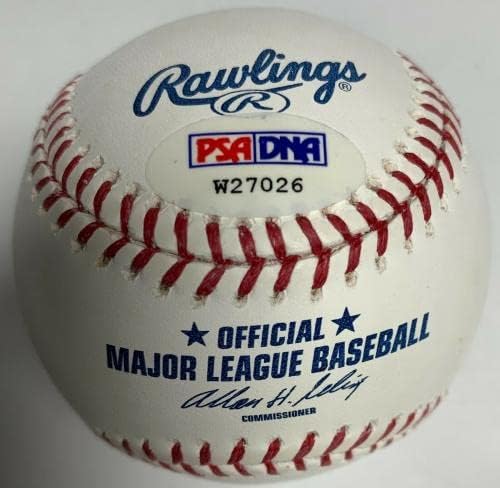 ג'סי אורוסקו חתמה על בייסבול בייסבול ליגת העל MLB PSA W27026 Dodger