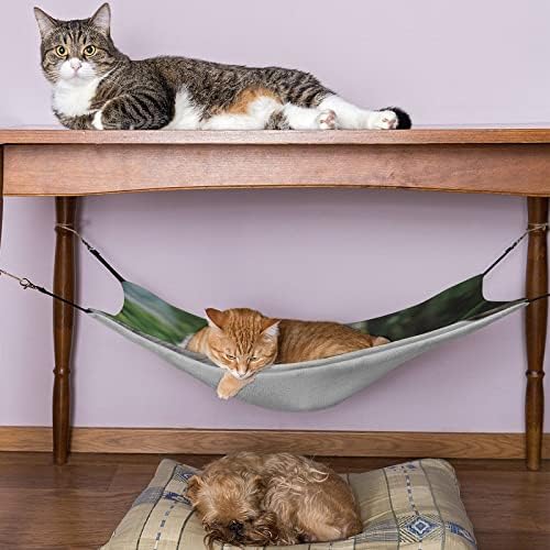 חתול כלוב ערסל חתול מחמד נדנדה מיטת מתאים כלוב כיסא רכב מקורה חיצוני 16.9איקס 13