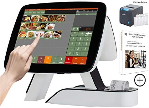 קופה עבור מסעדות ברים עם מטבח מדפסת מגע מסך קופה מערכת