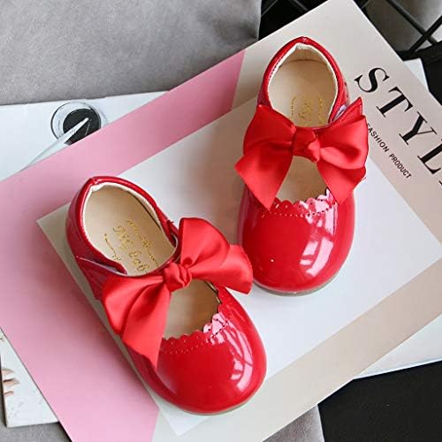 תינוקות תינוקות לילדים בנות עור פעוטות סנדלים נעלי נסיכה נעלי תינוק נעליים לתינוק נעליים מידה 4