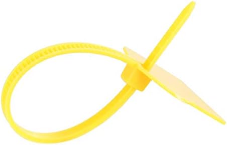 חבילה של 100 תוויות כבלים קשרי כבלים ניילון קשרים קשרים סמן קשרי ניילון ניילון מפלסטיק