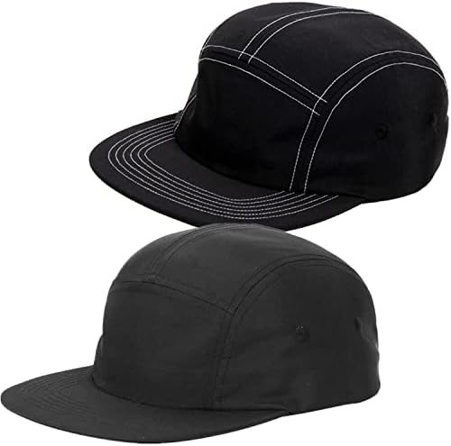 מגניב 5 פנלים כובע בסיסי יומי ללבוש לנשימה מהיר יבש כובע
