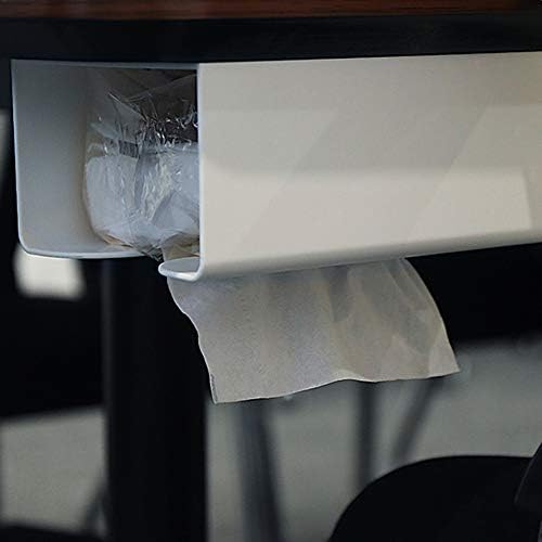יואנפלק הפוך קופסת רקמות מטבח קופסת משק בית לא מוגדר מחזיק רקמות קיר אמבטיה טואלט נייר טואלט נייר טואלט קופסת נייר חומר פלסטיק, לבן