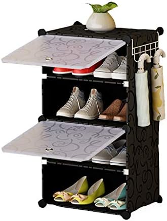 מתלי נעליים עומדים חופשיים אחסון ארון נעליים פלסטיק כלכלי מודרני מודרני ביתי אבק אבק מעונות מתלה נעל רב שכבתי