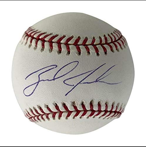זאק ג'ונסון חתם על חתימה עם חתימה של OML בייסבול טריסטאר - חתימת גולף חתימה שונות
