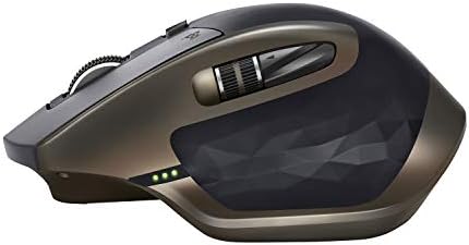 Logitech MX Master Wireless Mouse-חיישן דיוק גבוה, גלגל גלילה מהודלת מהירה, גלגל גלילה באגודל, מיתוג קל עד 3 מכשירים