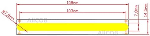 10 יחידות 108 ממ 15 ממ 5W 5W LED COB MODULE מודול מקור אור יצרן מנורה 12V DC סר