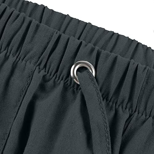 מכנסי מטען לגברים של ymosrh לגברים מכנסיים טבעיים עכשוויים באיכות נוחה בכיס רך מכנסיים קצרים בצבע מוצק גברים