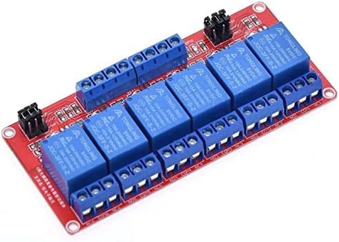 NHOSS 1PCS 1 2 4 8 מגן לוח מודול ממסר ערוץ 5V עם תמיכה באופטוקפלר תומך בהפעלה ברמה גבוהה ונמוכה