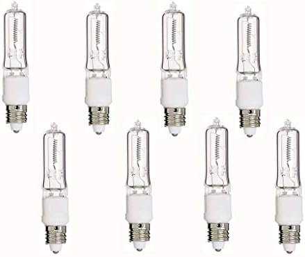 סוג 11 נורות הלוגן בסיס 50 וולט 120 וולט מנורת מיני שקופה אור שיטפון 2700 קראט לבן חם לנברשות, תליונים, מנורות שולחן