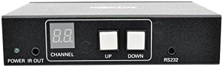 Tripp Lite Displayport מעל משדר IP / Extender Video + Audio w / RS-232 Control Terial & IR Control 1080p 100M TAA