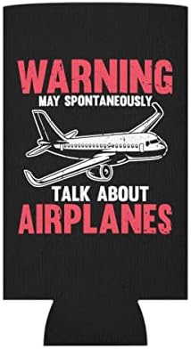 בירה יכולה שרוול קירור מטוס הומוריסטי מטוס אוויר אוויר אוויר ספינת אוויר מאהב חובב מטוס מטוס מצחיק מצחיק הובלת מטוס רזה