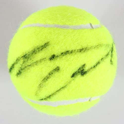 נעמי אוסאקה חתום על כדור טניס אוטומטי מלא - COA JSA - כדורי טניס עם חתימה