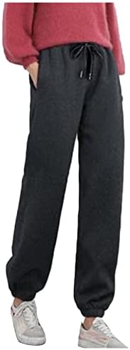 MGBD ג'וג'רים לנשים אתלטי עם כיסים מכנסי טרניוט אימון ספורטיבי מכנסי מסלול מכנסיים מכנסיים נוחים מכנסיים תחתונים