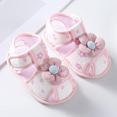 תינוק בנות רך פעוט נעלי תינוקות פעוט הליכונים נעלי צבעוני פרחי נסיכת נעלי סנדלי שמלת נעליים עבור בנות