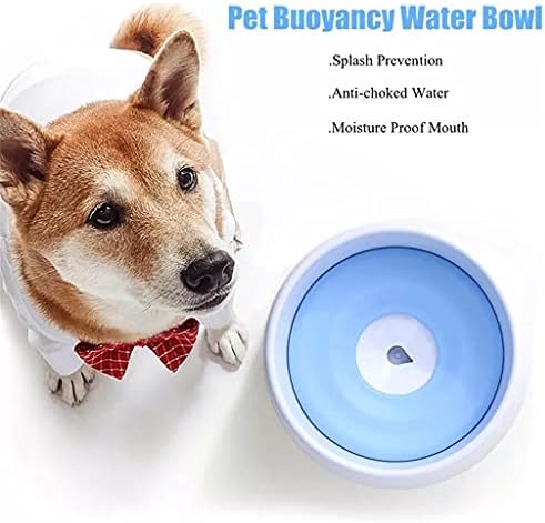 סלטיום לחיות מחמד כלב מים קערה צף קערה איטי מים מזין לשתות מתקן נגד הצפת חיות מחמד מזרקת 1200 מ ל להתיז-משלוח מים קערה