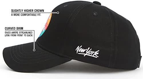 ניו יורק ניו יורק פסל החירות לוגו כותנה 6 פאנל מובנה כובע בייסבול קלאסי