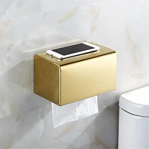 ZLXDP מחזיק נייר טואלט אביזרי אמבטיה גליל נייר טלפון נייד מדף נייר מגבת מגבת קופסת טואלט קופסת טואלט