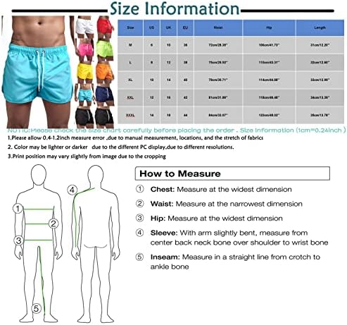 מכנסיים קצרים של שמלת ymosrh לגברים חוף מגברים מכנסיים מזדמנים מודפסים חמש מכנסיים עמיד למים שמלת מכנסיים שחייה