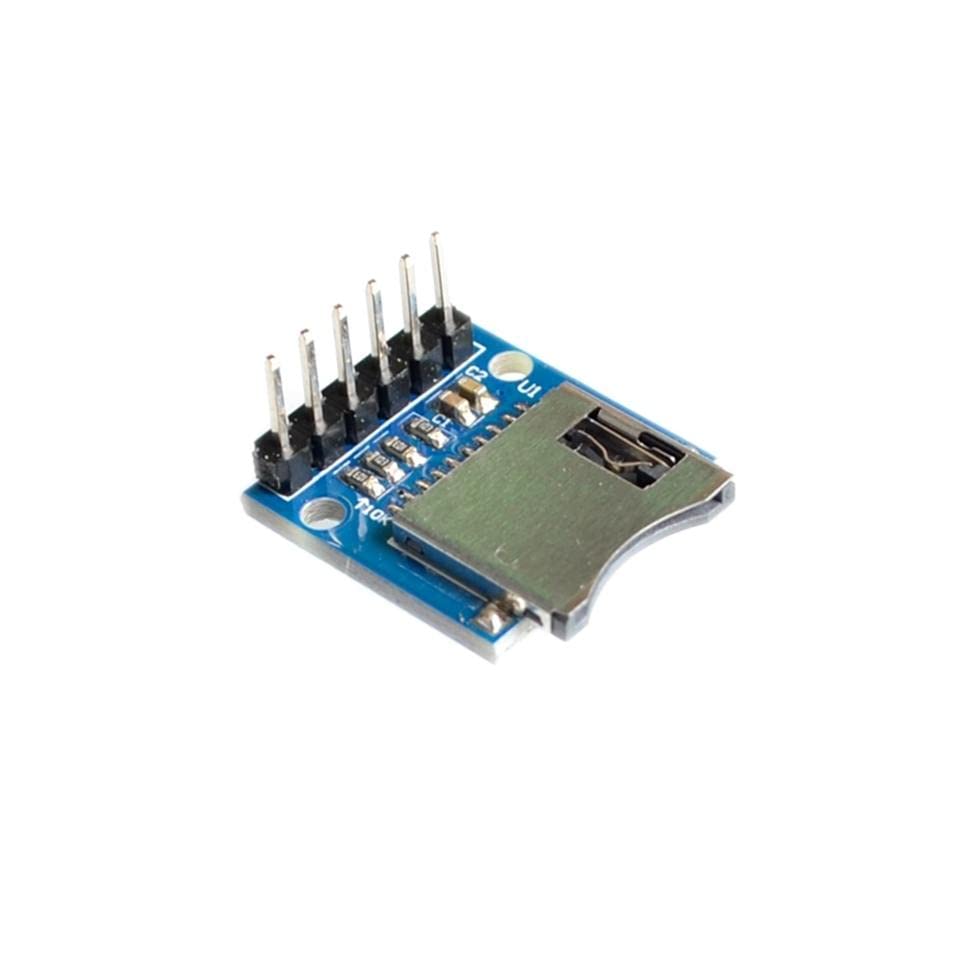TF Micro SD Card Module Mini SD מודול מודול Module Module עבור Arduino Avr Arm