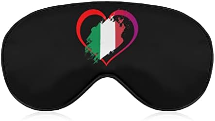 אני אוהב את איטליה ישנה מסכת עיניים מכסה עיניים חמוד גוון עיניים מצחיק עם רצועה מתכווננת לגברים נשים