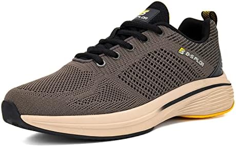 נעלי ריצה לגברים של Baasploa נעלי נעלי ספורט נושמות נעלי הליכה ללא החלקה לגברים נעלי טניס אתלטיות