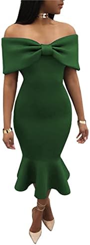 שמלות קפיץ של פרגירן לנשים 2023, שמלת שמלת דגים ללא שרוולים בשמלת דגים ללא שרוולים בשמלת דג עם שרוולים, שמלת מותניים סקסית