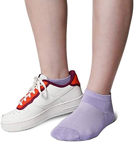+MD 4 חבילות נשים במבוק בקרת ריח גרביים חתוכות נמוכות גרביים רכים מרופדים