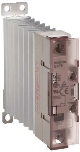 OMRON G3PE-545B DC12-24 ממסר מצב מוצק עבור תנורי חימום, אפס פונקציה צולבת, מחוון צהוב, בידוד מצמד פוטוטיק, חד פאזי, 45 זרם עומס מדורג, 200 עד 480 מתח עומס מדורג, 12 עד 24 VDC מתח כניסה
