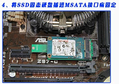 JMT NGFF M.2 B מפתח SSD ל- MSATA MINI PCIE מתאם כרטיס ממיר עבור 22x30 ממ 22x42 ממ 22x60 ממ 22x80 SSD