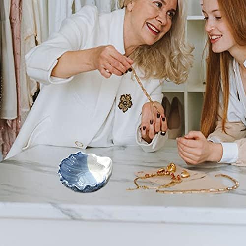 המוטון דקור וינטג 'מכולות קאפקייקס 1 PC תכשיטים קרמיקה תכשיטים תכשיטים מגש תכשיטים