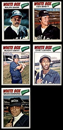 1977 O-PEE-CHEE CHICAGO WHITE SOX ליד צוות SET CHICAGO WHITE SOX EX+ WHITE SOX