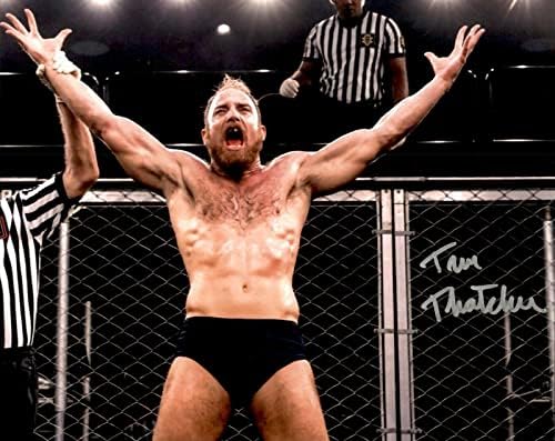 טימותי תאצ'ר חתום על WWE NXT Fight Pit 8x10 תמונה מס '1 - תמונות היאבקות חתימה