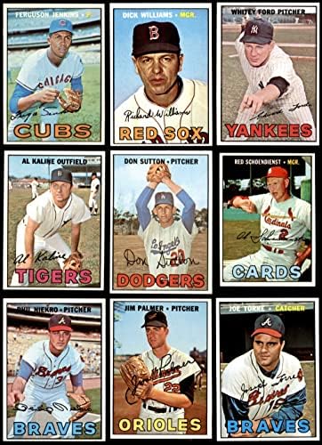 1967 Topps בייסבול סט שלם NM+