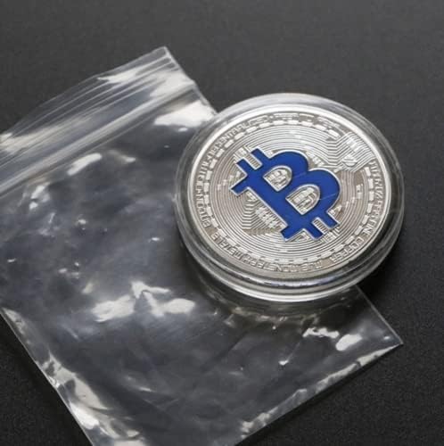 מטבע Bute Bitcoin מטבע זיכרון אספני עגול מטבע BTC מטבע עם טבעת טבעת טבעת טבעת מטבע מטבע מטבע אספנות מטבע