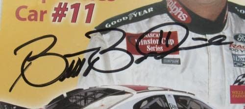ברט בודין חתום על חתימה אוטומטית 8.5x11 צילום I - תמונות NASCAR עם חתימה