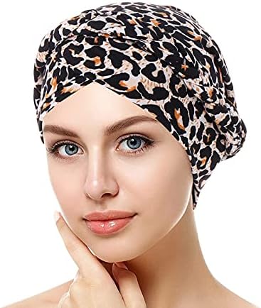 נשים טורבן פרח כפת כובע אופנה אתני לעטוף בארה ' ב מעוות מוסלמי גולגולת כובעי נשים של קפלים סרטן טורבן