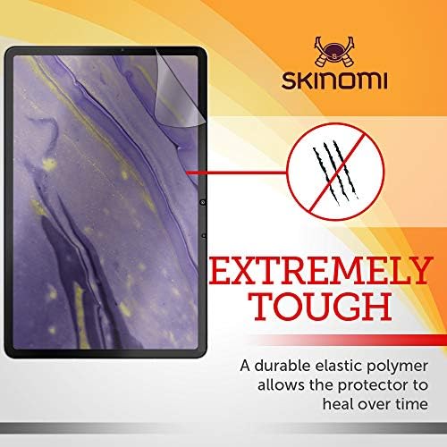 Skinomi Matte Screen Protector התואם ל- Samsung Galaxy Tab S8 / S7 אנטי-בוהק עור TPU TPU אנטי-בועל