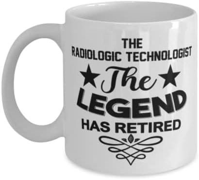 רדיולוגי טכנולוג ספל, האגדה יש בדימוס, חידוש ייחודי מתנת רעיונות רדיולוגי טכנולוג, קפה ספל תה כוס לבן