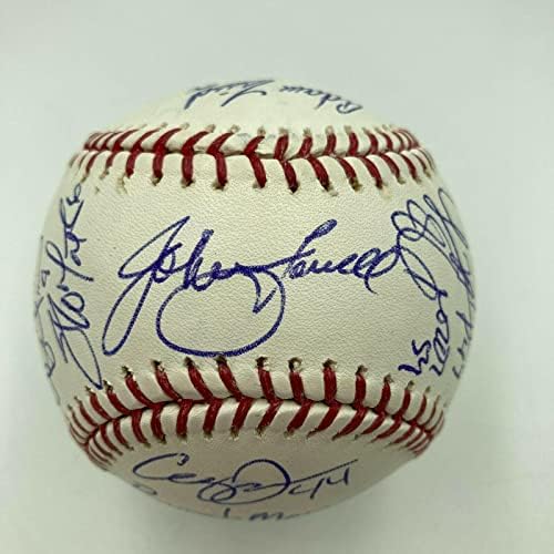 קבוצת טורונטו בלו ג'ייס 2012 חתמה על בייסבול בייסבול PSA DNA COA - כדורי חתימה