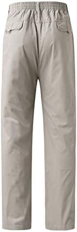 מכנסי מטען לגברים קטנים מזדמנים רופפים פלוס גודל גודל משוררת מכנסיים מותניים אלסטיים מכנסיים מכנסי טרנינג גברים