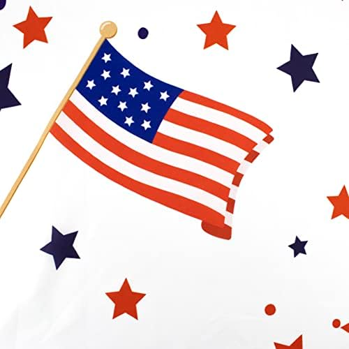 LB 4 ביולי וילון מקלחת דגל אמריקה דגל עצמאות יום זיקוקי זיקוקי אמבטיה וילונות מקלחת אמבטיה כוכבים פטריוטיים אמבטיה אמבטיה וילונות עם 12 ווים טיפול קל בביט