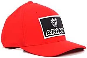 כובע לוגו פלקספיט אדום לגברים של אריאט