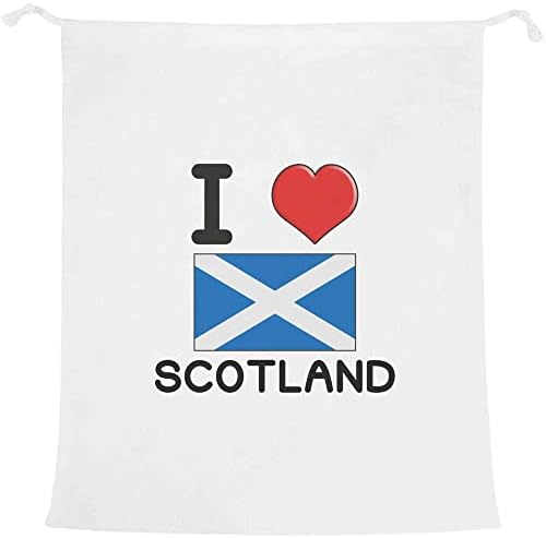 אזידה' אני אוהב סקוטלנד ' כביסה/כביסה / אחסון תיק